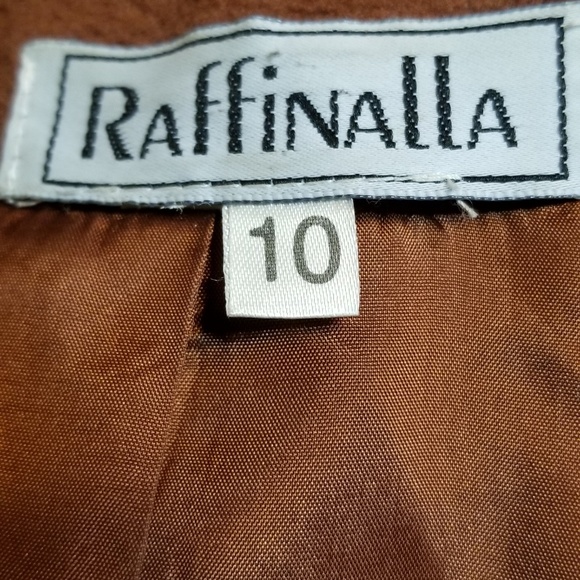 Raffinala jacket/blazer sz 10, cinnamon - Picture 4 of 4